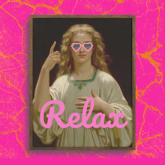 REPOS Poster d'art Vintage modifié