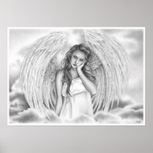 Repose mon amour Ange Poster