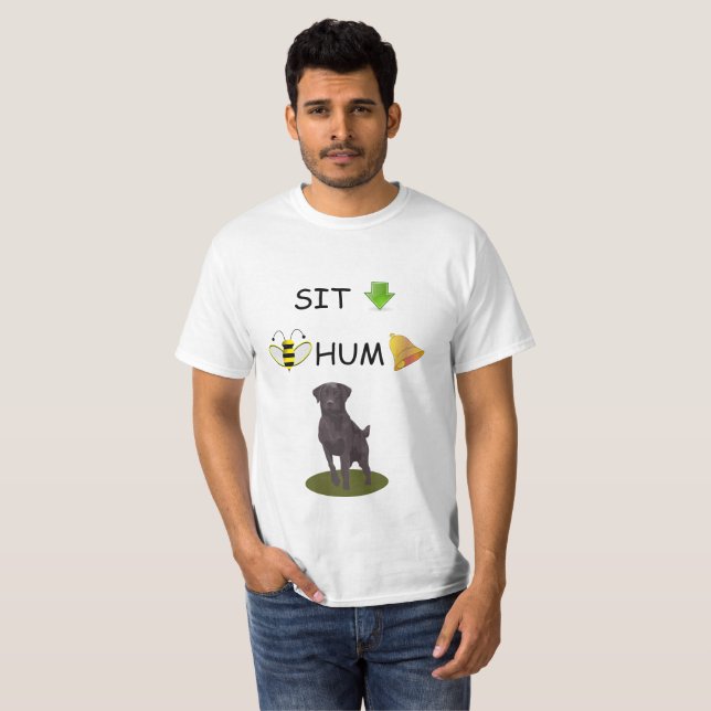 Reposez le T-shirt de bourdonnement (Devant entier)