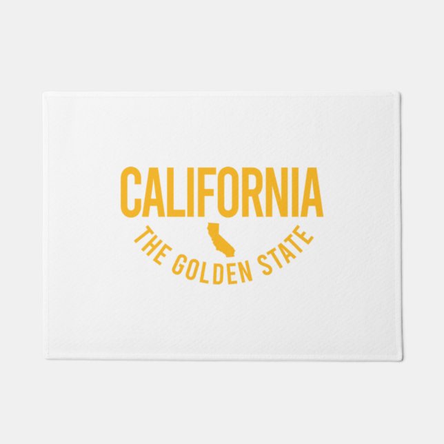 REPPIN’  CALIFORNIA DOORMAT (Front)