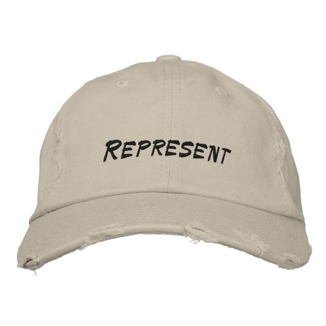 Represent Embroidered Hat (Front)