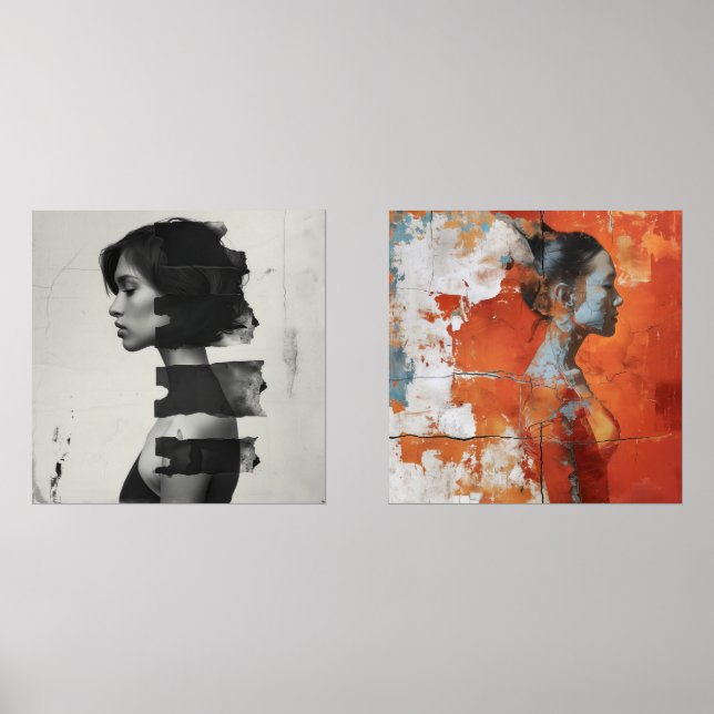 Représentation artistique montrant une femme dans  (Recto)