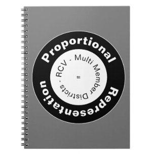 Représentation proportionnelle Carnet photo spiral