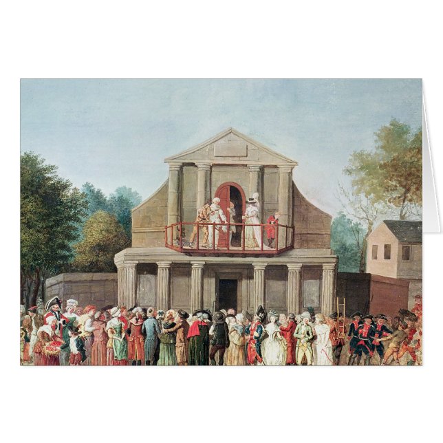 Représentation théâtrale à Saint Laurent (Devant horizontal)