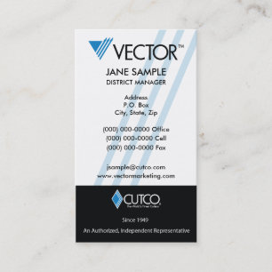 Representative & Manager Business Cards