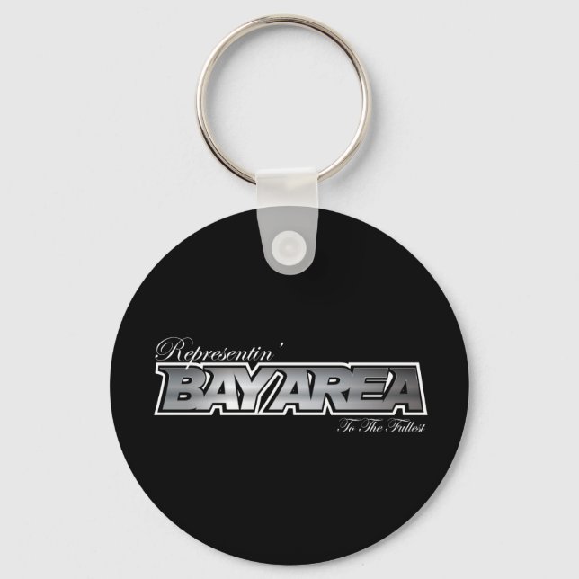 Representin' The Bay Area Keychain (Front)