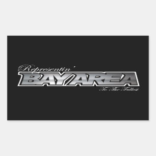 Representin' The Bay Area Sticker