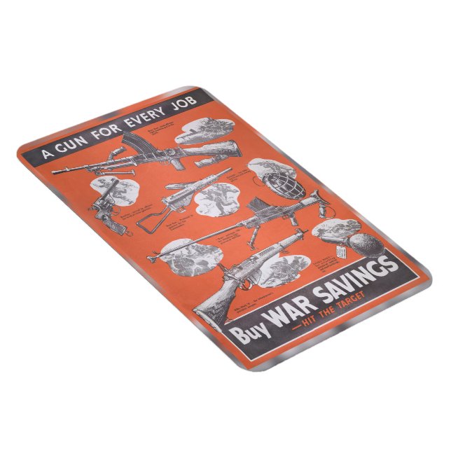 Reprint of British wartime poster Magnet (Right Side)
