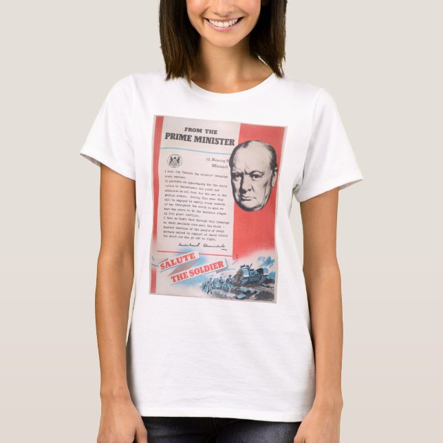 Reprint of British wartime poster. T-Shirt (Front)
