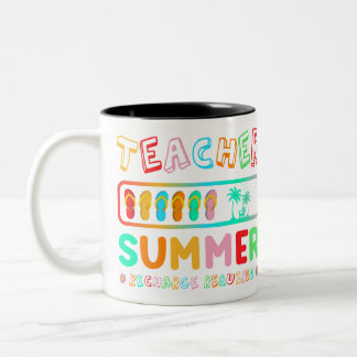 Reprise estivale de l'enseignant Nécessité Mug de 