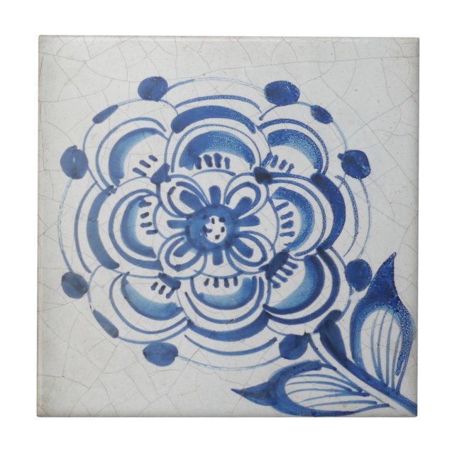 Repro Carreaux bleu et blanc victorien (Devant)