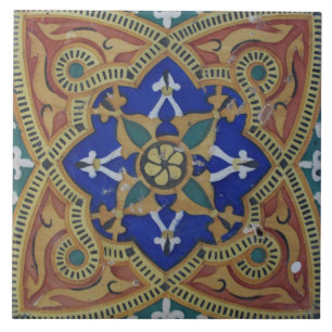 Repro Portugais Motif Floral Carreau