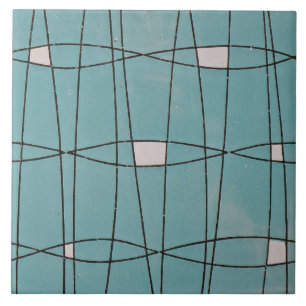 Repro Portuguese Blue Geometric Azulejos Modern Tile