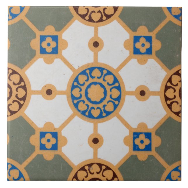 Repro Vintage Minton English  Tile (Front)