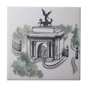 Repro Wellington Arch London Victorian Tile