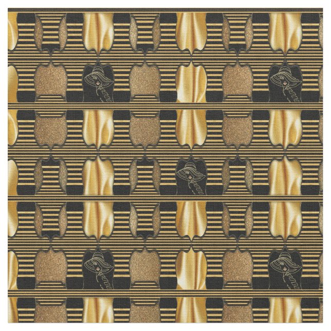 Reproduction de tissu Art déco 1920 (Fermer)