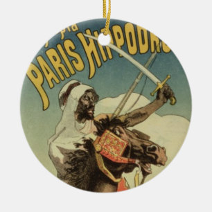 Reproduction of a poster advertising an 'Exhibitio Ceramic Ornament