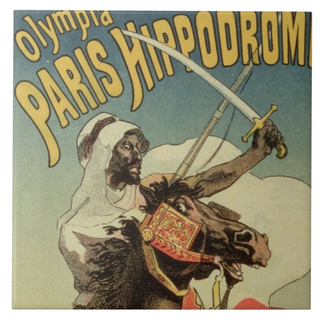 Reproduction of a poster advertising an 'Exhibitio Tile (Front)