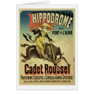 Reproduction of a poster advertising 'Cadet Rousse