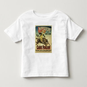 Reproduction of a poster advertising 'Cadet Rousse Toddler T-shirt