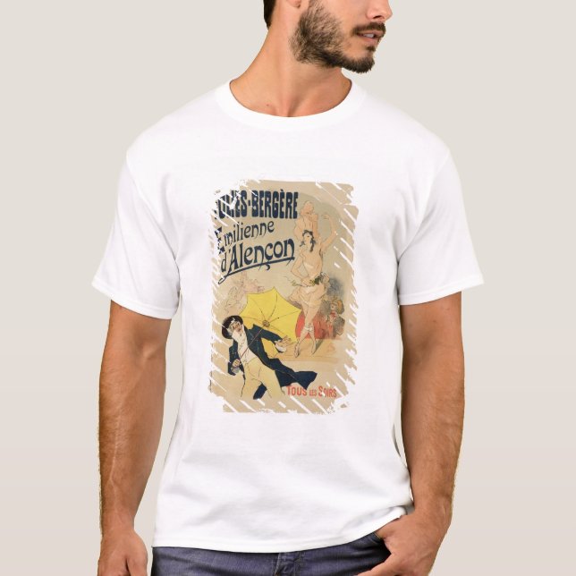 Reproduction of a poster advertising 'Emile d'Alen T-Shirt (Front)