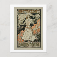 Reproduction of a poster advertising 'Joan of Arc'