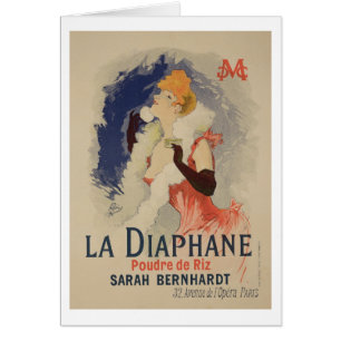 Reproduction of a poster advertising 'La Diaphane'