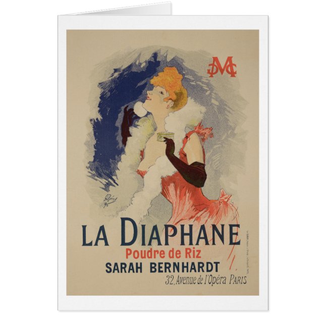 Reproduction of a poster advertising 'La Diaphane' (Front)