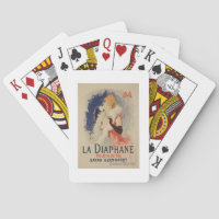 Reproduction of a poster advertising 'La Diaphane'