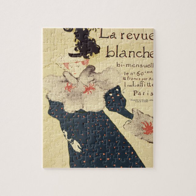 Reproduction of a poster advertising 'La Revue Bla Jigsaw Puzzle (Vertical)