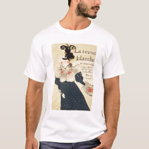 Reproduction of a poster advertising 'La Revue Bla T-Shirt