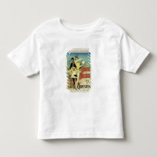 Reproduction of a poster advertising 'The Lover of Toddler T-shirt