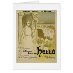 Reproduction of a poster advertising the opera 'He