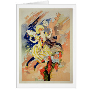 Reproduction of a poster for a pantomime, 1891 (co