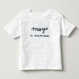 Reproduction of the signature of Mary I Toddler T-shirt