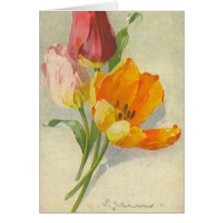 Reproduction vintage de carte postale de Catherine