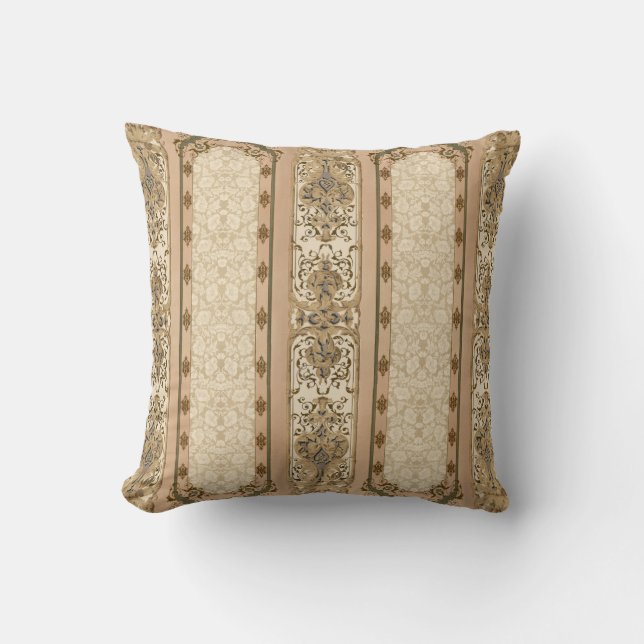 Reproduction Wallpaper Throw Pillow (Front)