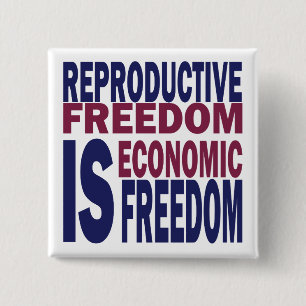 Reproductive Freedom 2 Inch Square Button