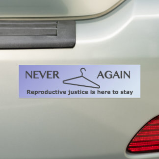 Reproductive Justice Bumper Sticker (lilac)
