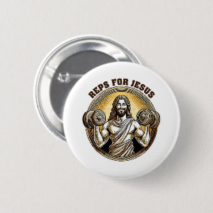 Reps for Jesus 2 Inch Round Button