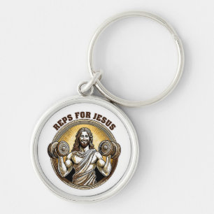 Reps for Jesus Keychain
