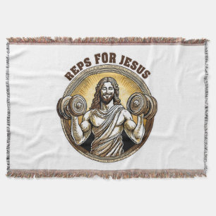 Reps for Jesus Throw Blanket