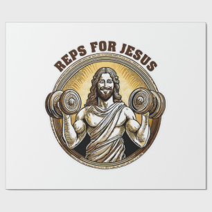 Reps for Jesus Wrapping Paper