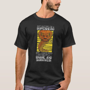 Reptile Animal Herpetology Serpent Snake T-Shirt