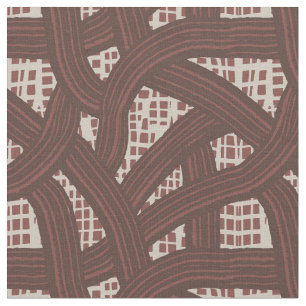 reptile Burgundy lins bold grid stripe texture dar Fabric