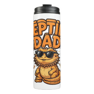 Reptile Dad Bearded Dragon Thermal Tumbler