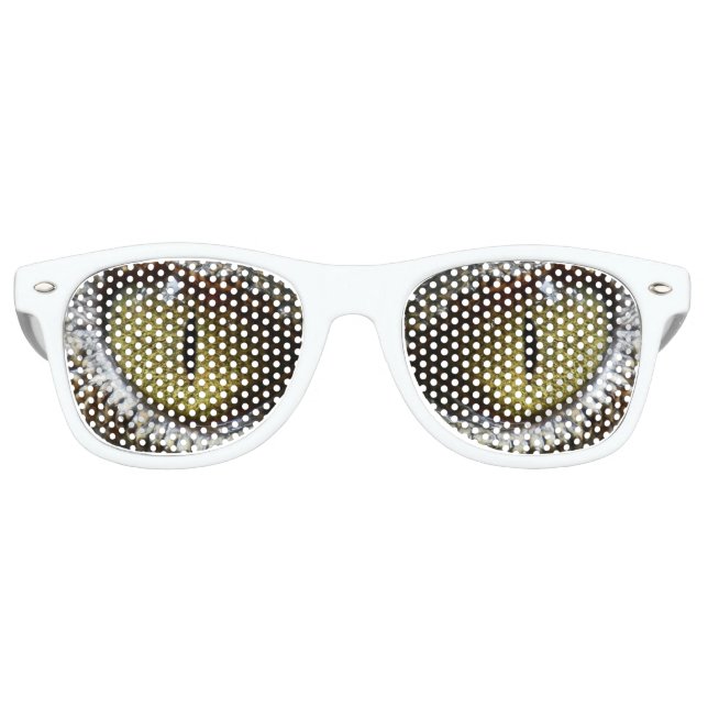 Reptile eyes retro sunglasses (Front)