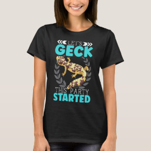 Reptile Leopard Gecko  Lizard Herpetology Pets  19 T-Shirt