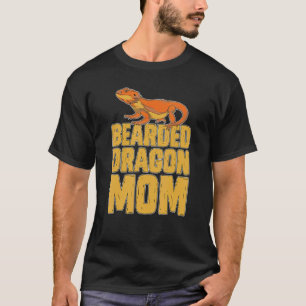 Reptile Pet Mommy Bearded Dragon Mom Animal Bearde T-Shirt