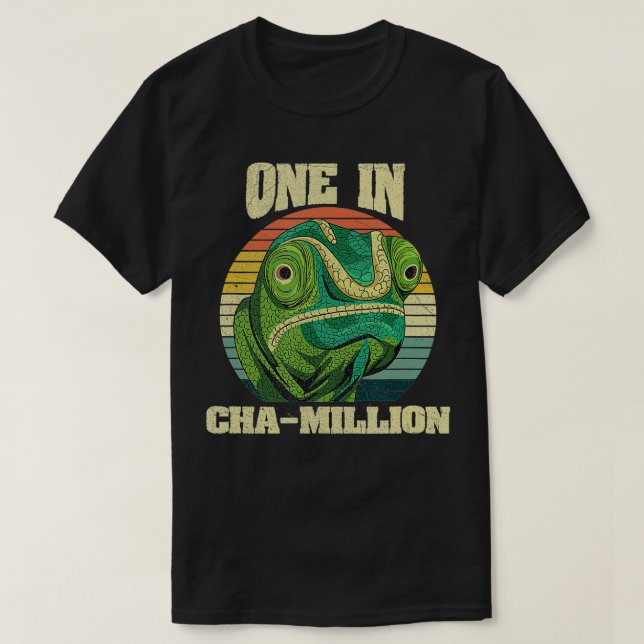 Reptile Quote for a Chameleon Breeder  T-Shirt (Design Front)